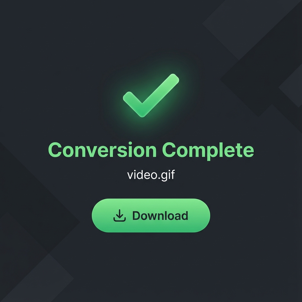 Conversion Complete and Download